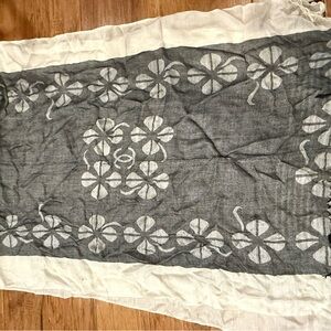 Floral Patterned Scarf